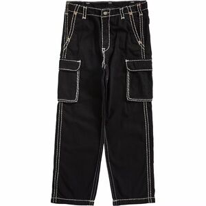 True Religion Cargo Pants with White Stitching